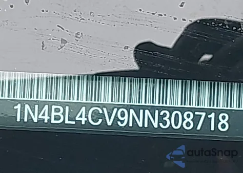 2022 Nissan Altima Sr Fwd z USA, uszkodzony, nr VIN 1N4BL4CV9NN308718